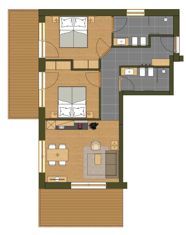 Oberzerod Apartments Siusi Ngoại thất bức ảnh